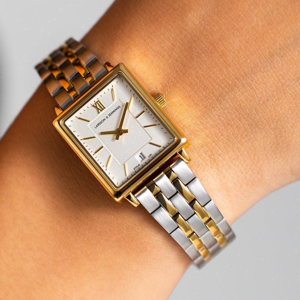 Larsson & Jennings BOYFRIEND MINI ELEVATE MIXED GOLD 31MM